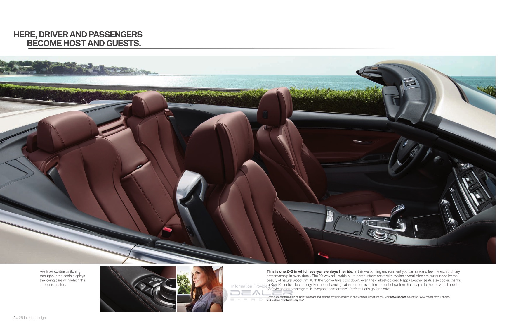 2012 BMW 6-Series Brochure Page 17